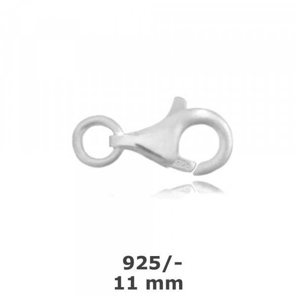 F9011 Furnitur Karabiner 925/- (3 Stück Verpackungseinheit)