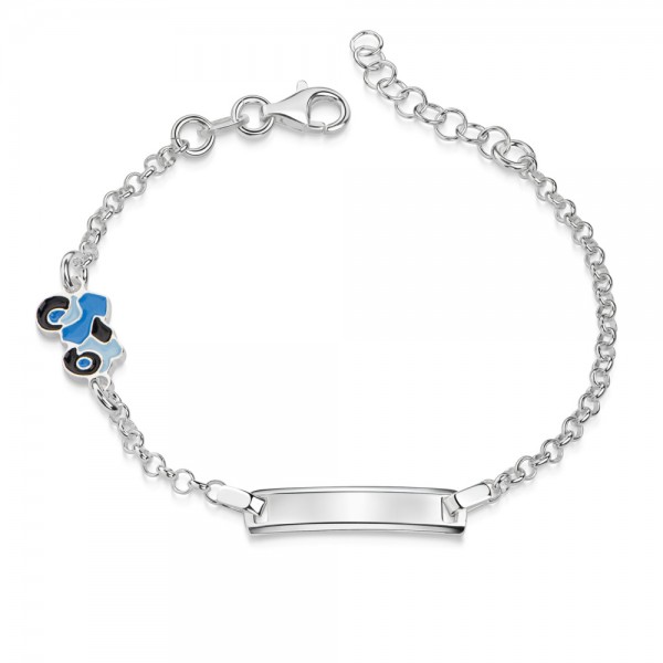 009150-250290-16--9150M-16/14 Identitätsband-Armband 925/-