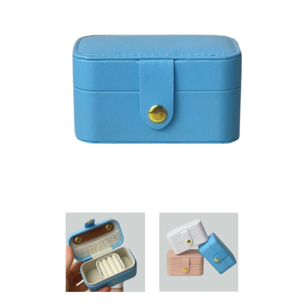 100201-008092--E2 Schmuck-Travel-Box Mini Meerblau