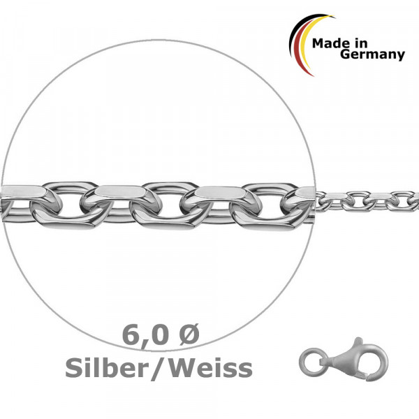9518 Anker-Armband diamantiert (ca. Ø 6,0) 925/-