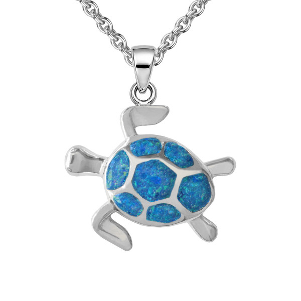 3612RHah Anhänger Schildkröte 925/- rhodiniert