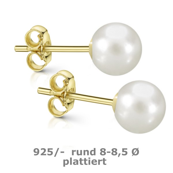 3203PL Perlohrstecker 925/-