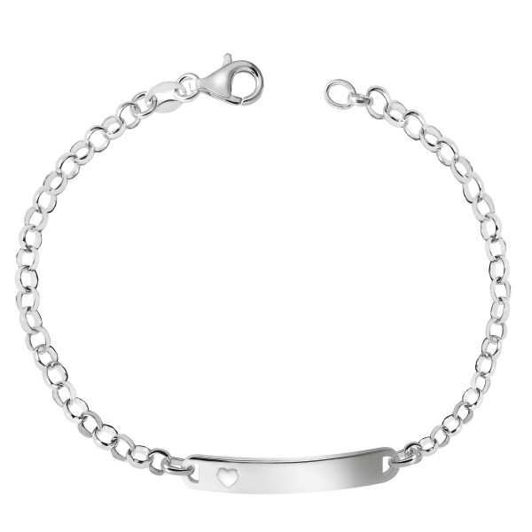 9175H-19 Identitäts-Armband Erbs 925/-