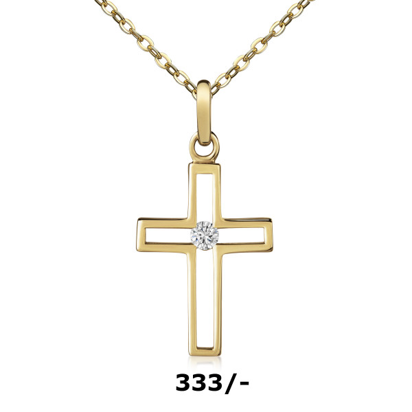 2473 pendant-cross 333/-