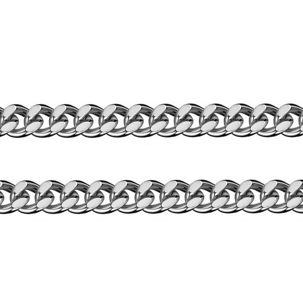 001450-851100-045--1450-45 Panzer-Collier 2,0 mm Bronze rhodiniert