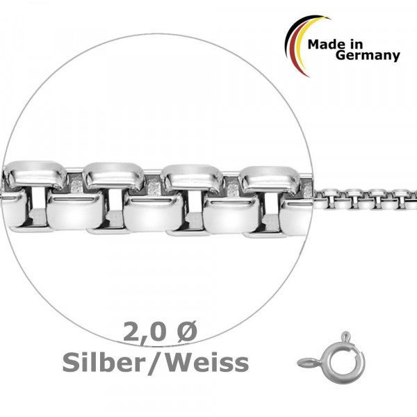 9708 Venezianer-Kette rund Inka 2,0 925/-