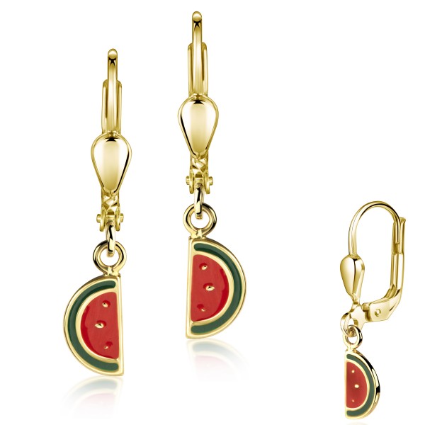 006225-300347--6225 Ohrhänger Melone 333/-