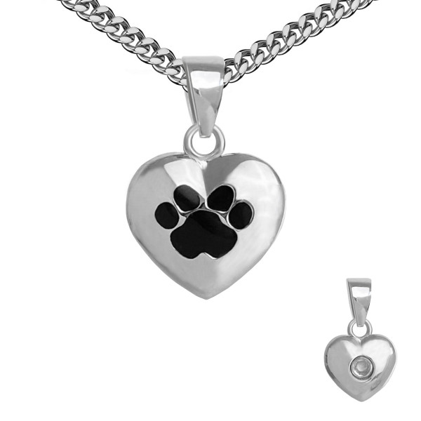 001501-850100--1501 Asche-Schmuck-Anhänger Herz Pfote Bronze