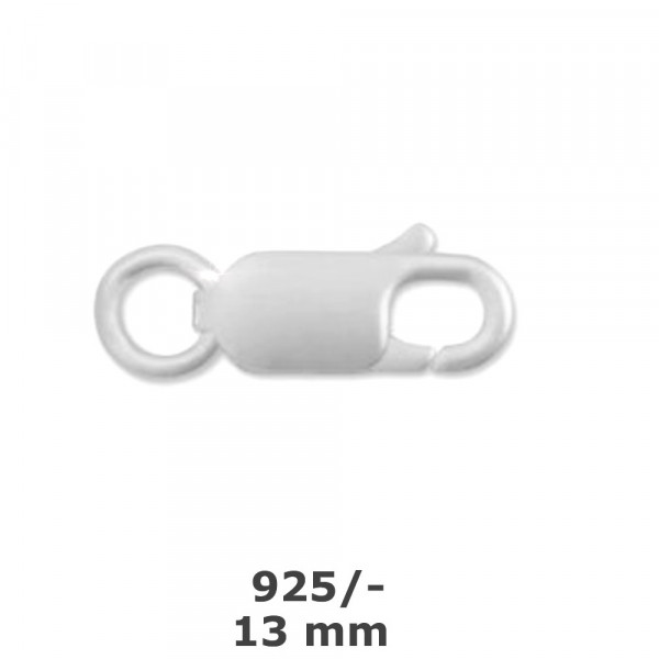 F9015 Furnitur Karabiner 925/- (3 Stück Verpackungseinheit)