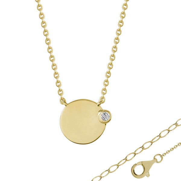 10012PLah Anhänger mit Kette 925/- plattiert