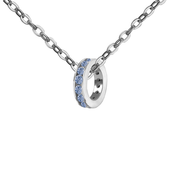 5797Q Taufring-Anhänger 925/- rhodiniert