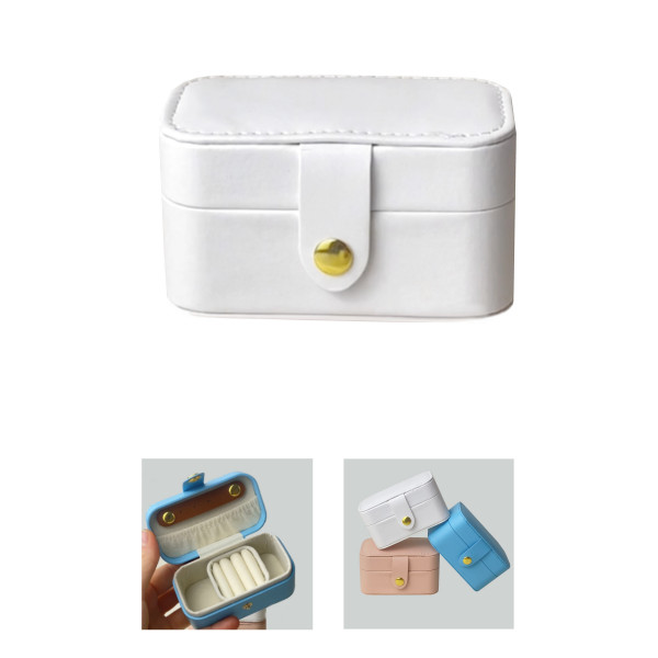100201-008095--E2 Schmuck-Travel-Box Mini Weiss