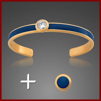 004670-912892--4670-VGbl Armreif Edelstahl