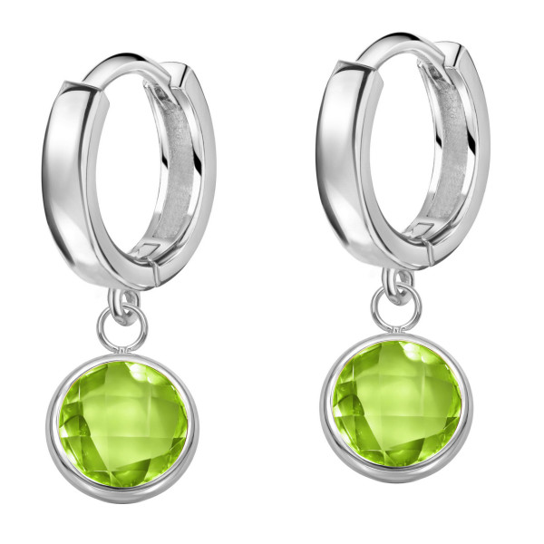 003625-201028--3625RHePE Creolen echt Peridot 925/- rhodiniert