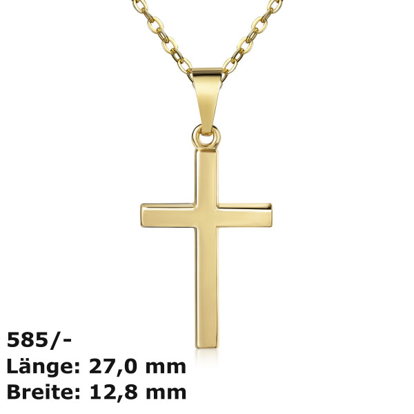 2470 cross-pendant 585/-
