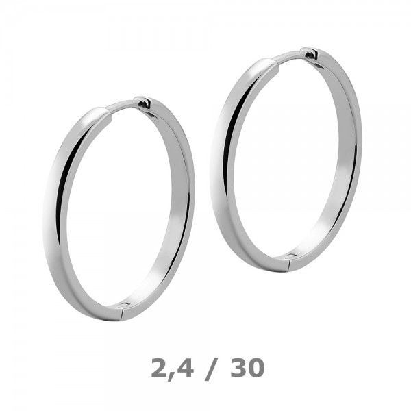 003111-201000--3111RH Klappcreole 2,4/30 mm 925/-