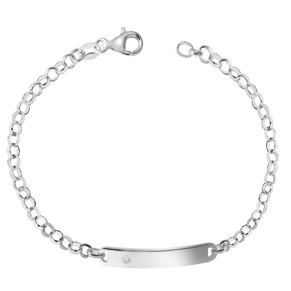 9175S-19 Identitäts-Armband Erbs 925/-