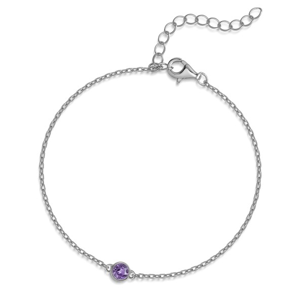003795-200215-015--3795RHAM-15+4 Armband 925/- rhodiniert