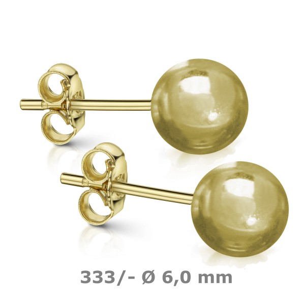 2114 Kugel-Ohrstecker 6,0 333/-