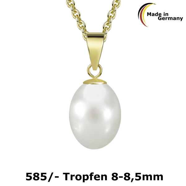 002239-400154--2239T Anhänger Tropfen 8-8,5 585/-