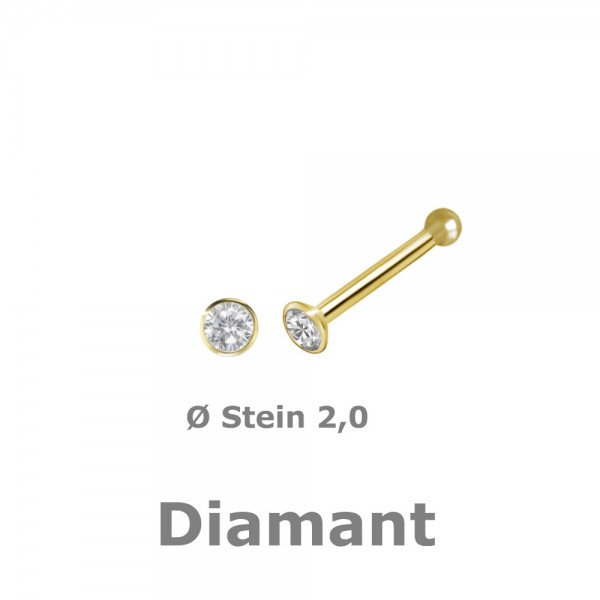 005158-501717--5158k Nasenstecker Diamant 750/-