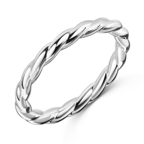 008827-200600-52--8827 Ring gedreht 925/- rhodiniert