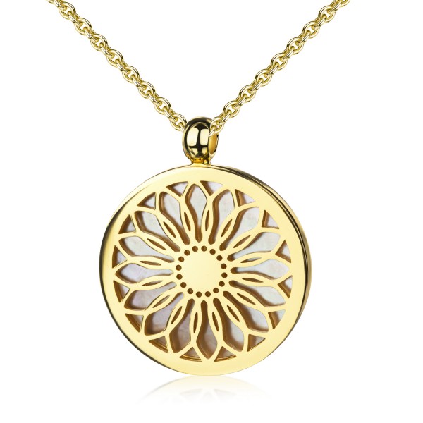 003663-230175--3663VGAH Anhänger mit Kette Lebensblume 925/-