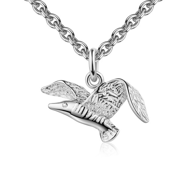 3010 Anhänger Möwe 925/- rhodiniert