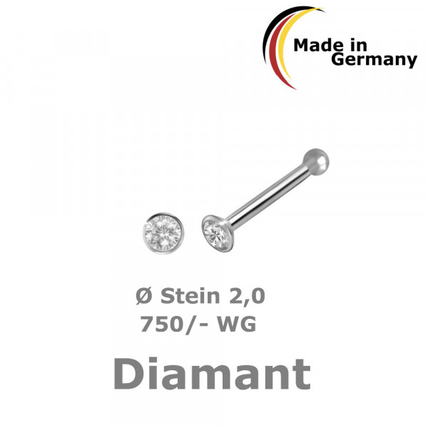 5158kw nose-stud diamond 750/-