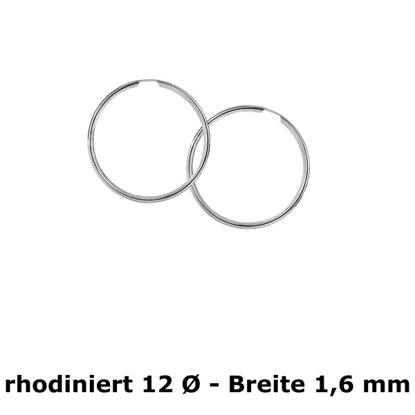 005451-201000--5451RH-12 Rohr-Creole 1,6 925/- rhodiniert