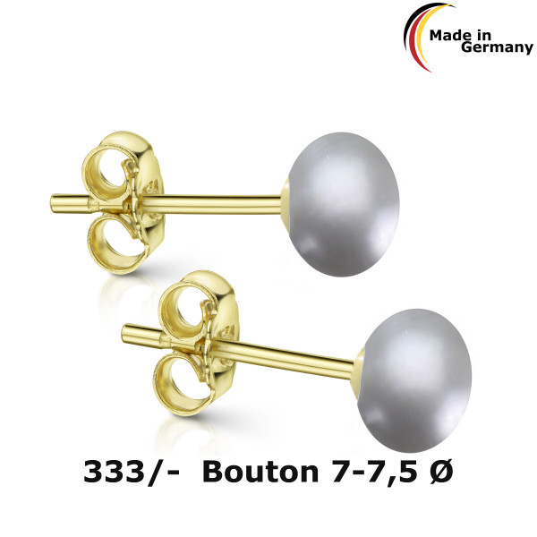 2207G Ohrstecker Bouton 7-7,5 333/-